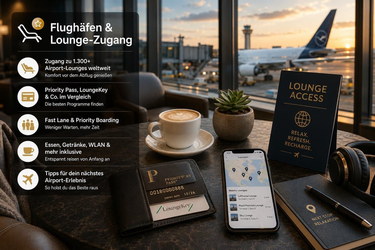 Flughäfen & Lounge-Zugang