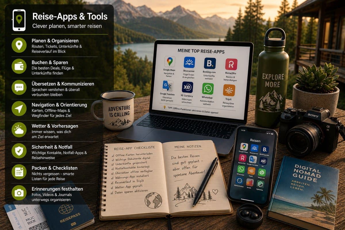 Reise-Apps & Tools